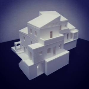 Modellazione e stampa 3D edificio storico