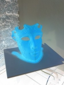 Maschera Venezina stampata in 3D